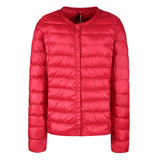 Down Jacket Women's Lightweight Collarless Fashionable All-match Short Coat