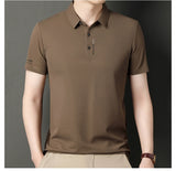 Romon Lo Shirt Men Summer New Arrival Casual Short Sleeve