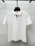 Brand Embroidered POLO Shirt Short sleeve Men's Top 2024 Summer New Fashion Business Casual Paul Shirt Breathable lapel T-shirt