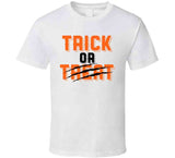 Trick Or Treat Ladies T Shirt