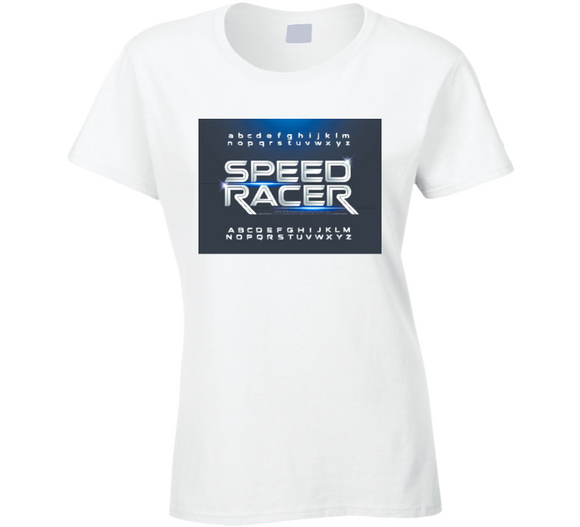 Speed Racer Ladies T Shirt