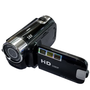 Vlog Camera 1080P Full HD 16 Million Pixel DV Camcorder Digital Video Camera Screen 16X Night Shoot Zoom Digital Zoom