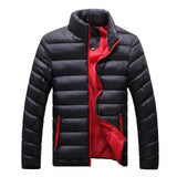 Winter Jacket Men 2019 Fashion Stand Collar Male Parka